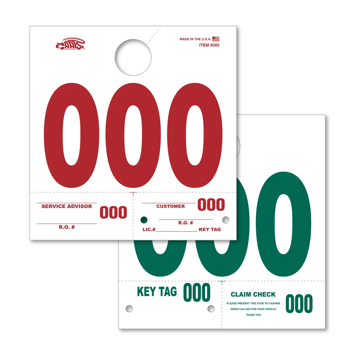 Service Claim Tags