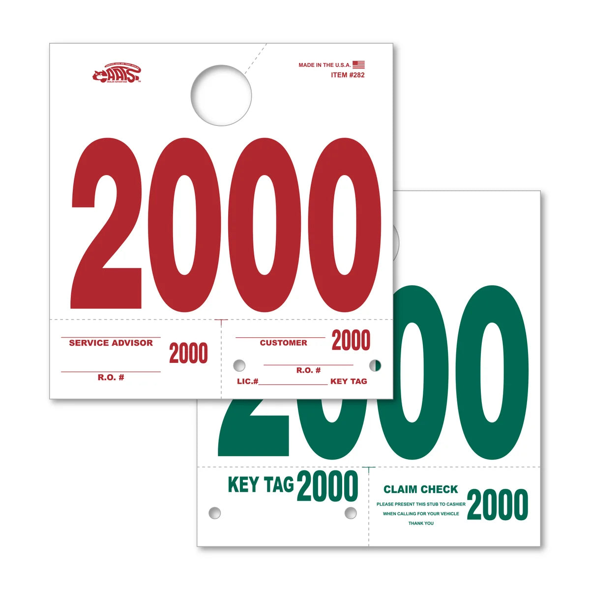 Service Claim Tags
