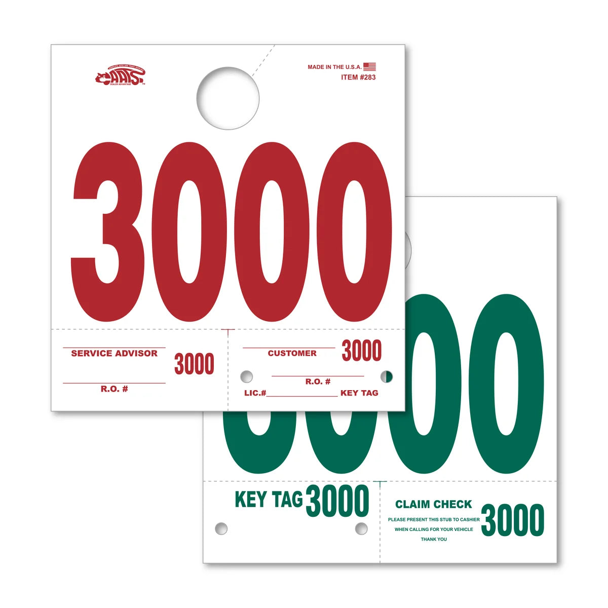 Service Claim Tags