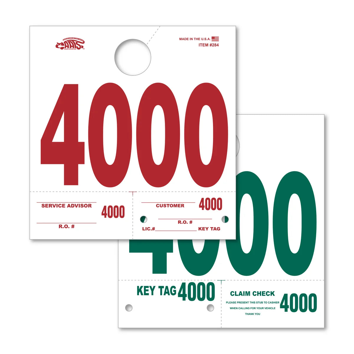 Service Claim Tags