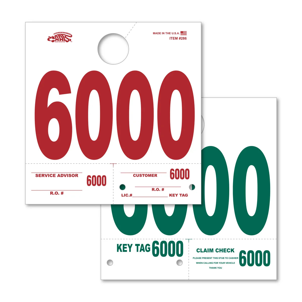 Service Claim Tags