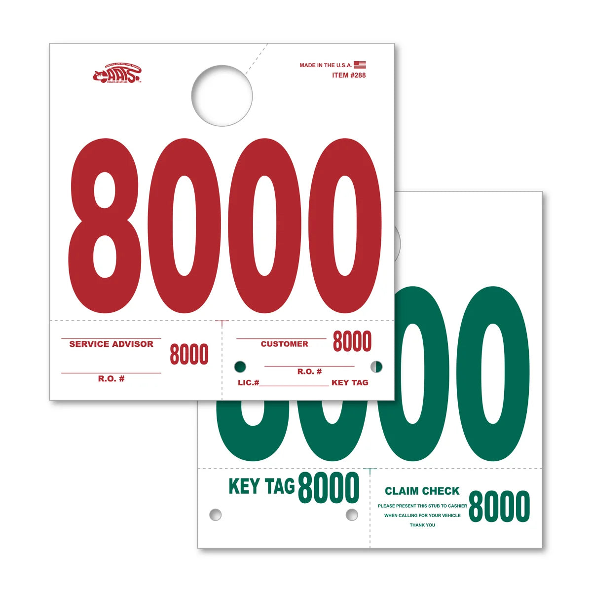 Service Claim Tags