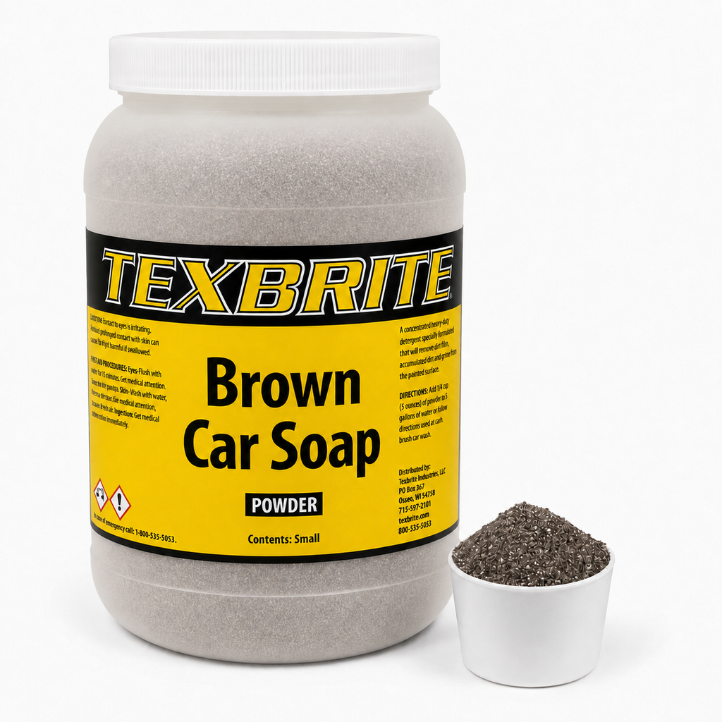Brown Car Soap Powder