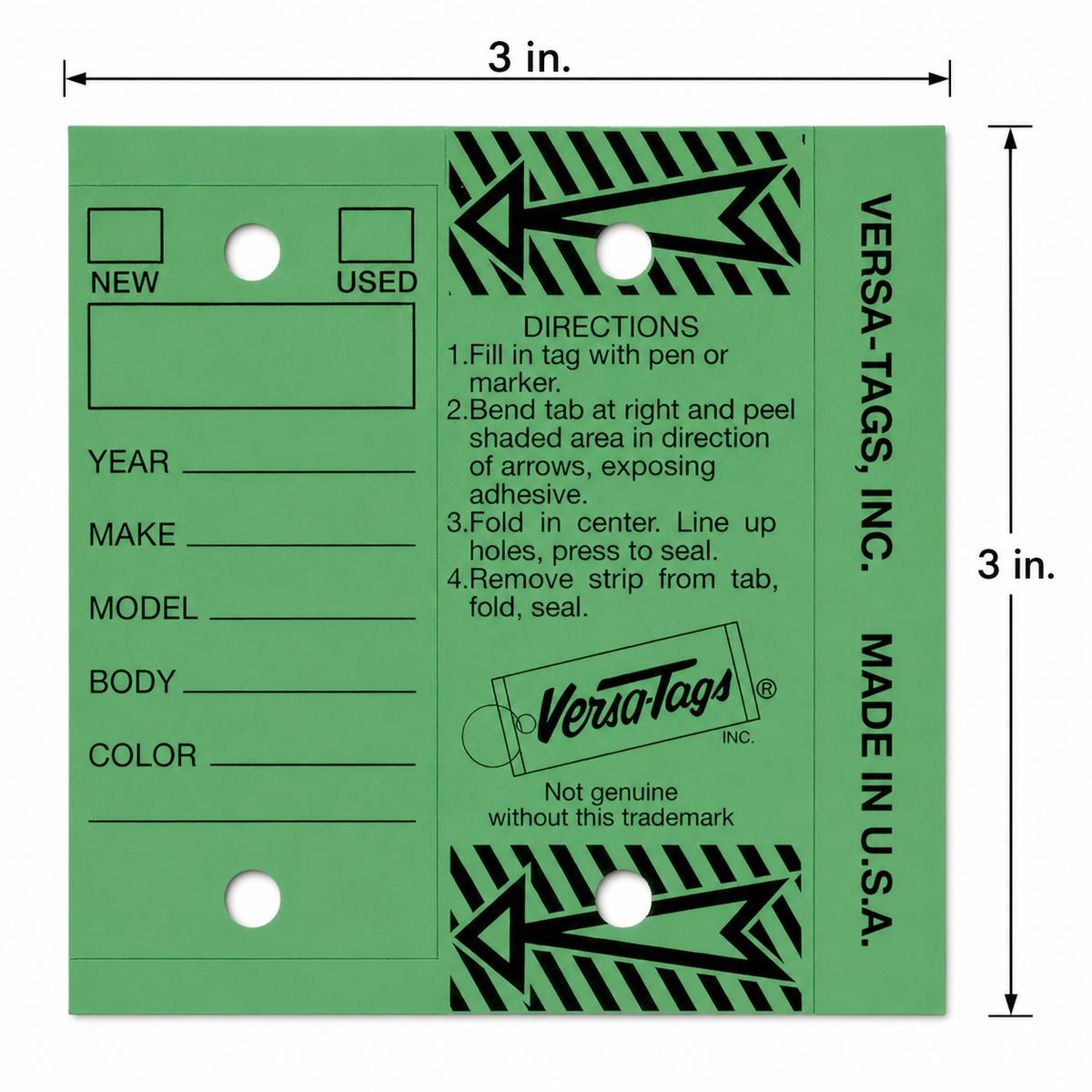 Versa Key Tags