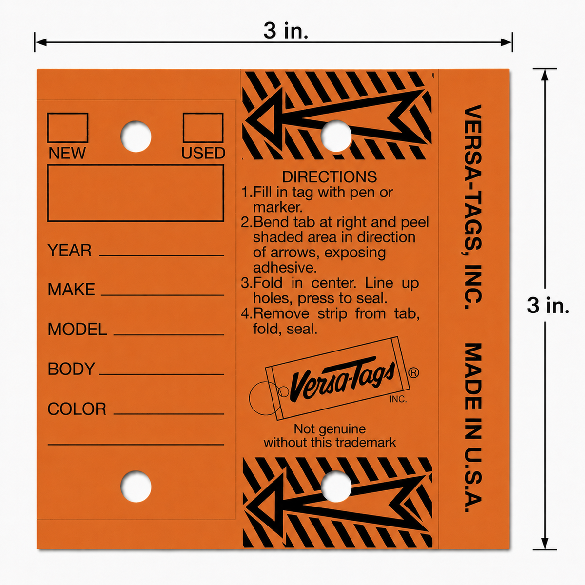 Versa Key Tags