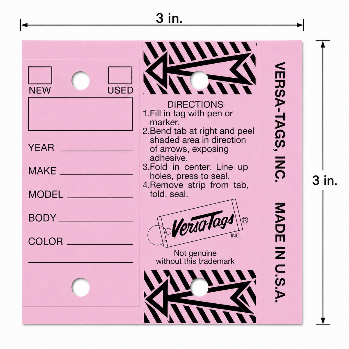 Versa Key Tags