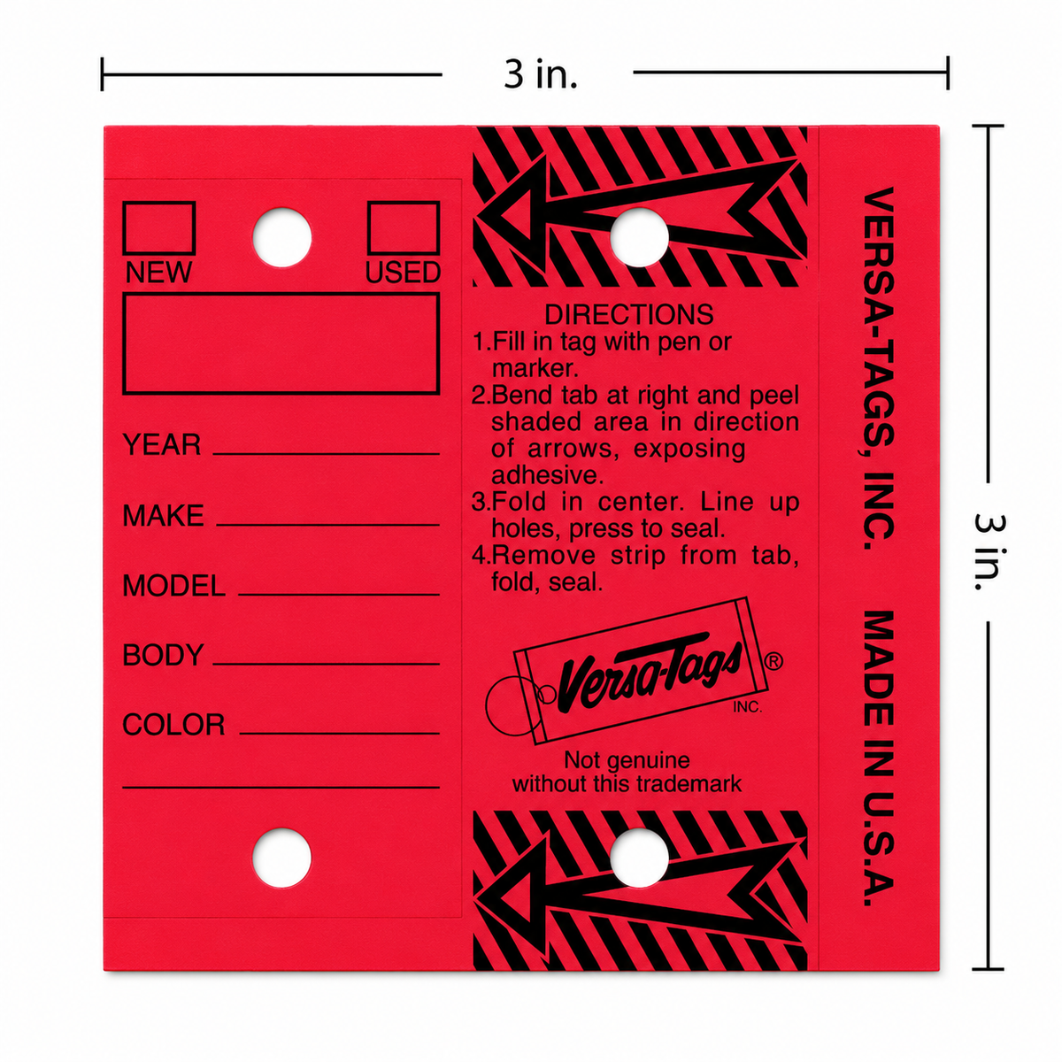 Versa Key Tags