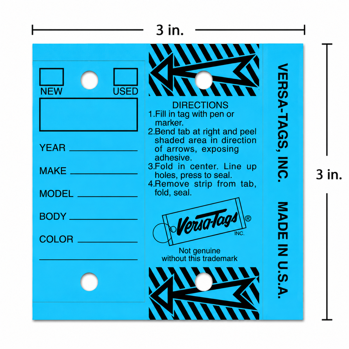Versa Key Tags