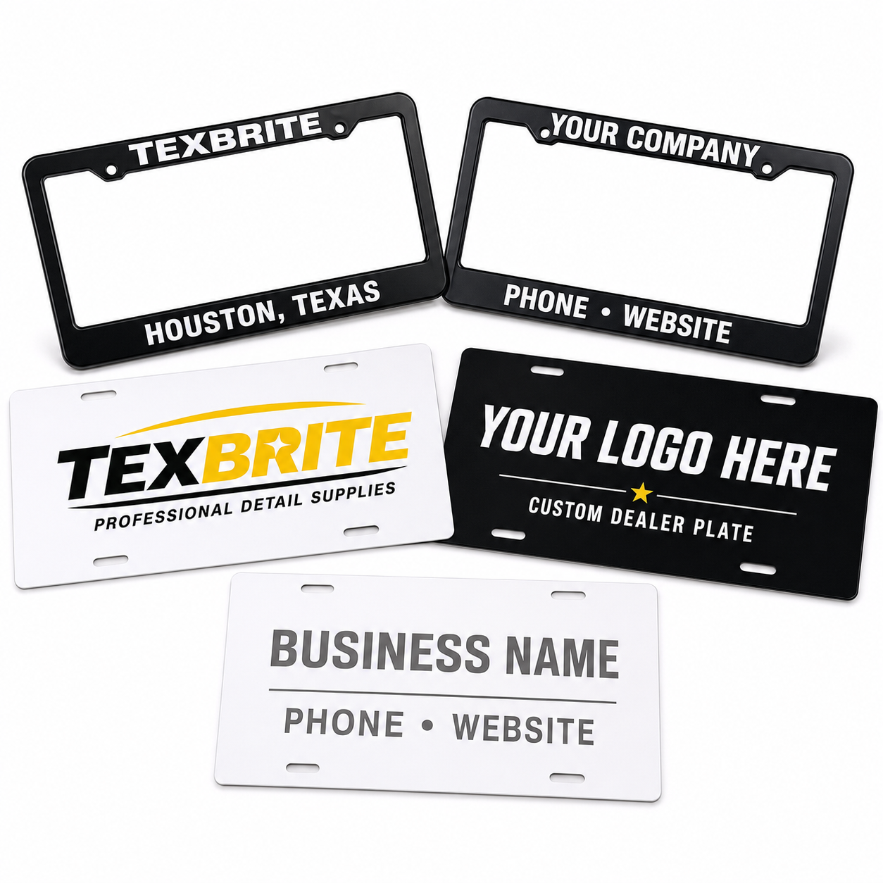 Custom License Plate Frame &/or Inserts