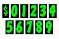 Windshield Numbers 7 Inch