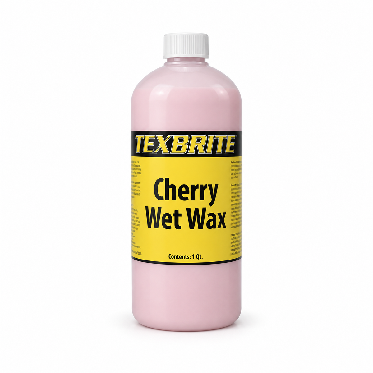 Texbrite Cherry Wet Wax — 1 quart (32 fl oz) bottle