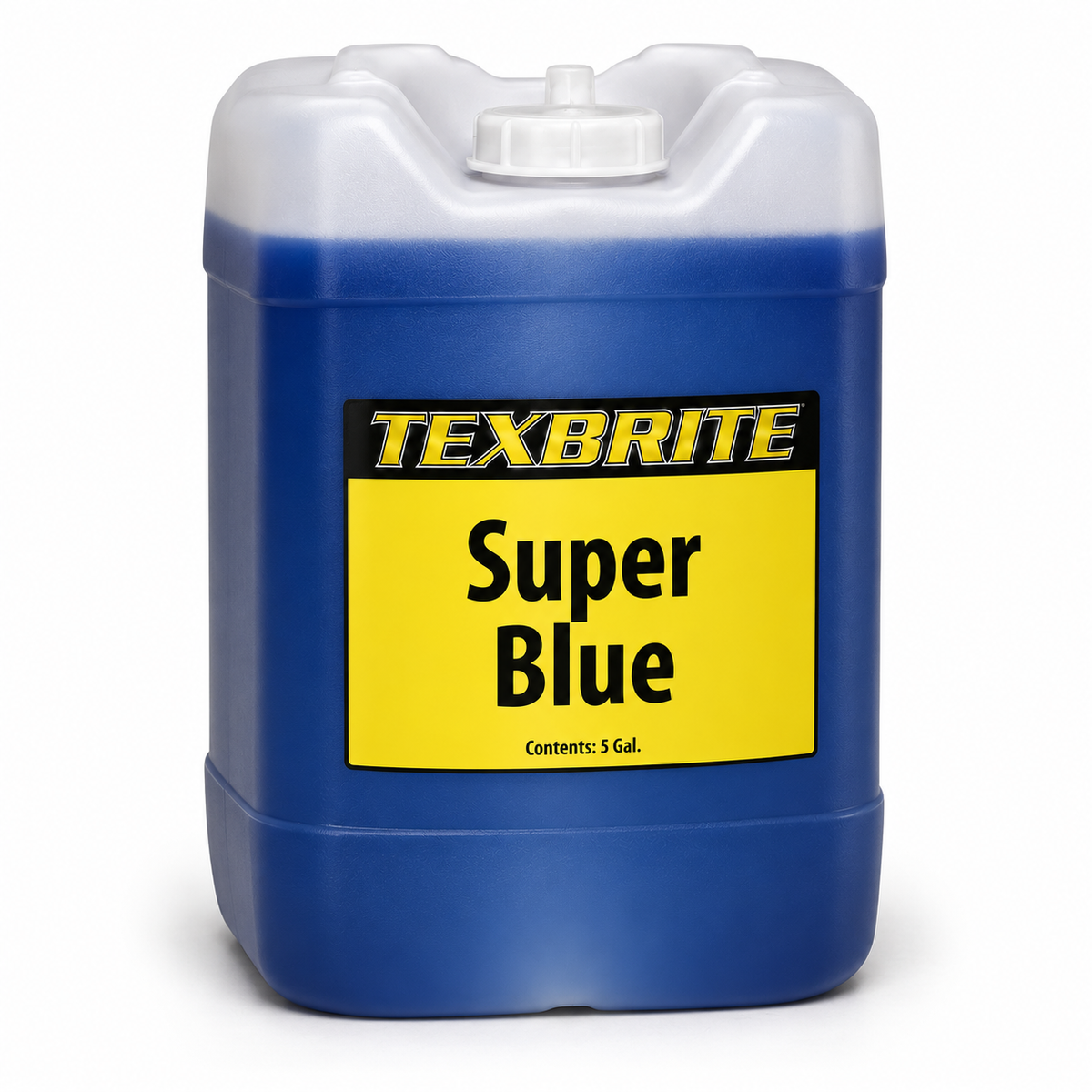 Super Blue tire dressing — 5-gallon container